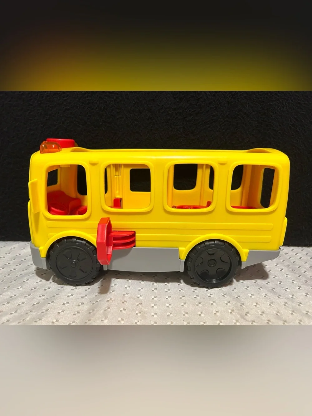Fisher Price Little People Sit With Me School Bus Toy Figures Collection Works